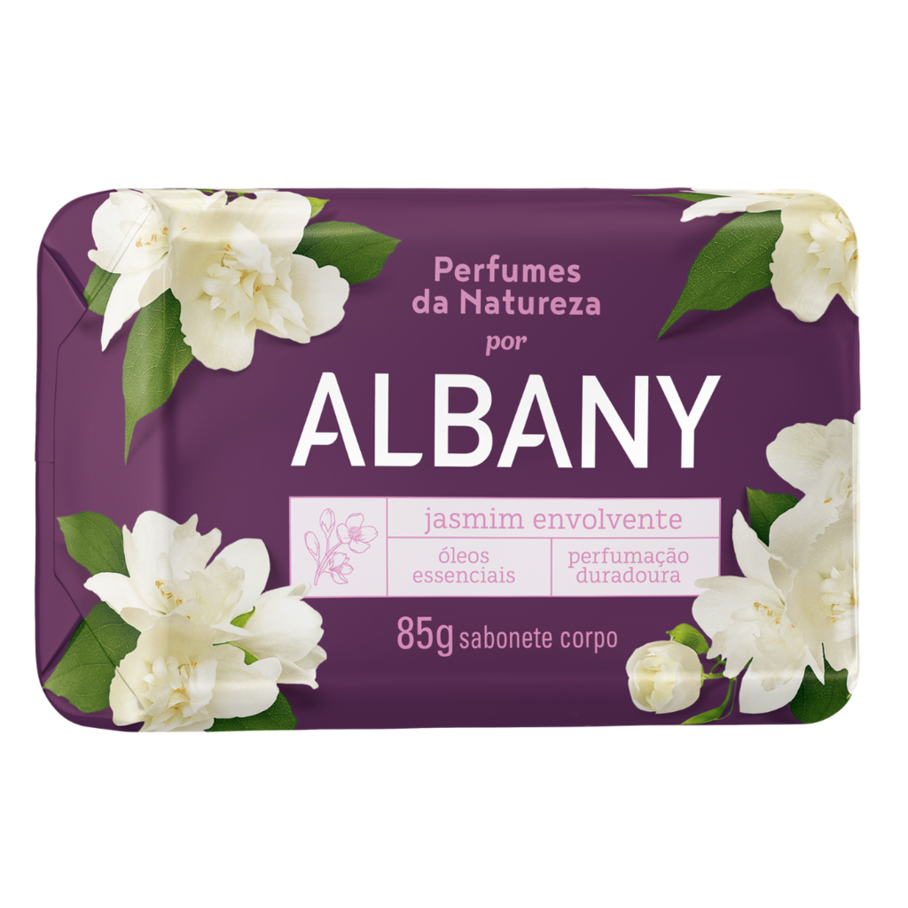 Sabonete em Barra Albany Perfume Jasmim 85 g