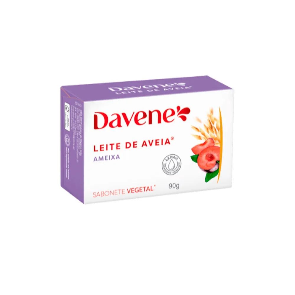 Sabonete Davene Leite de Aveia Ameixa 90 g