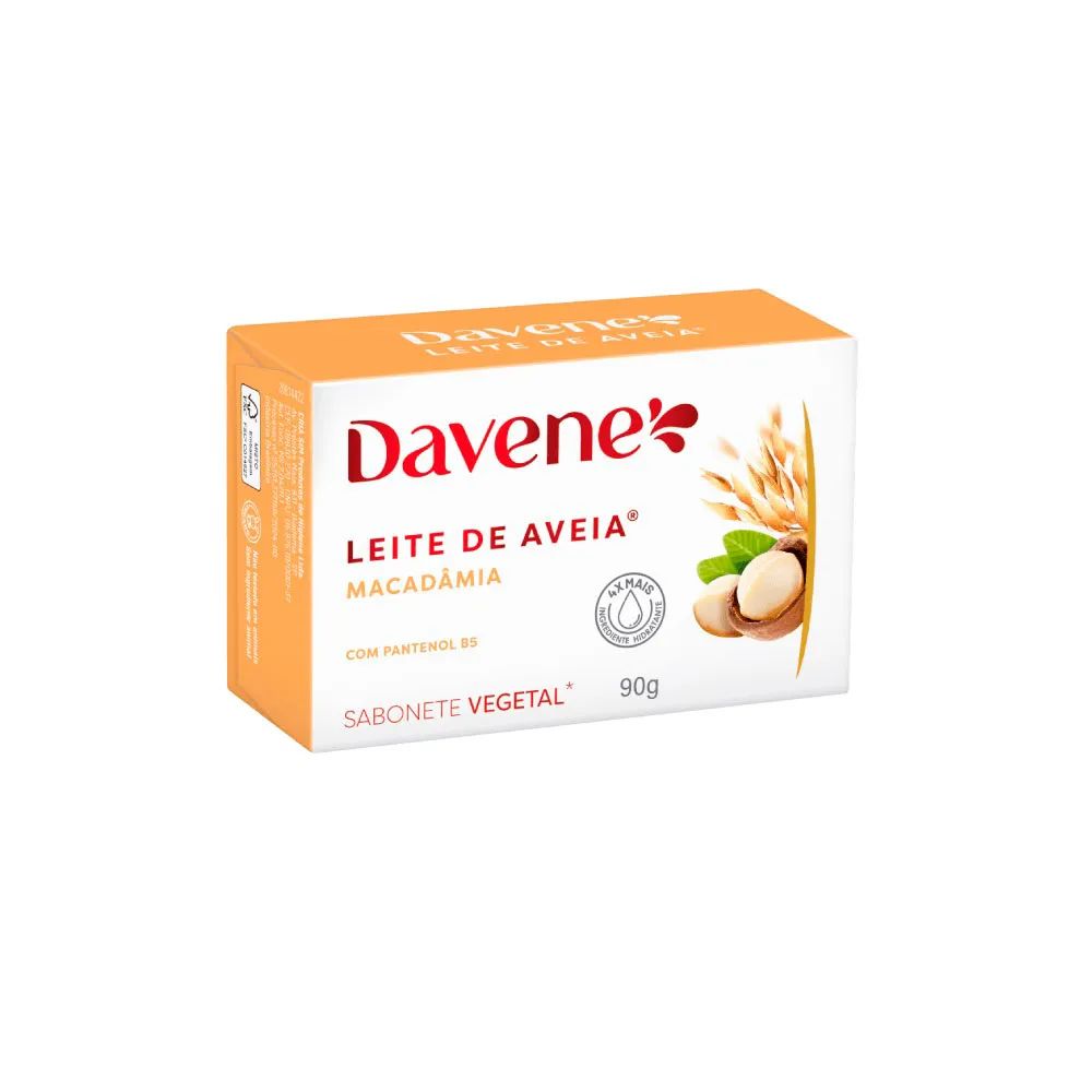 Sabonete Davene Leite de Aveia Macadâmia 90 g