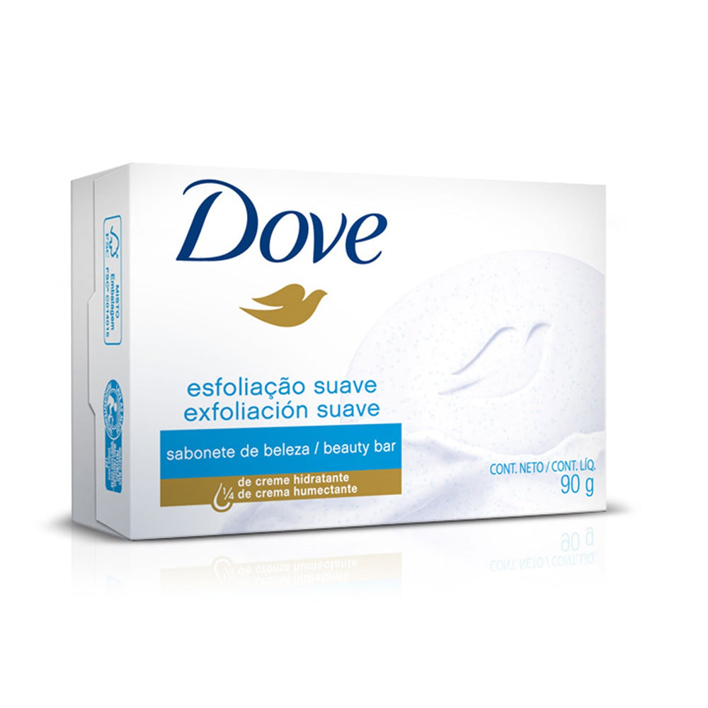 Sabonete Dove Esfoliante Branco 90 g