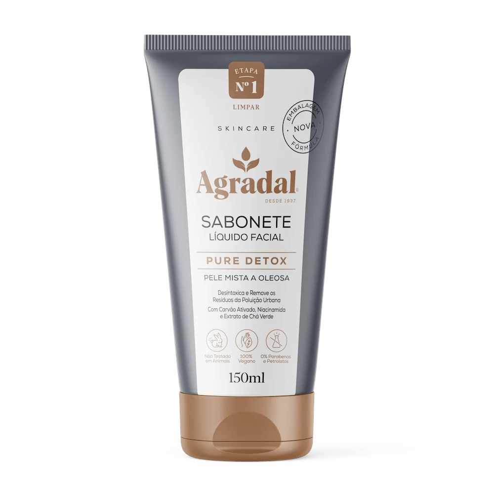 Sabonete Facial Agradal Pure Detox 150 ml