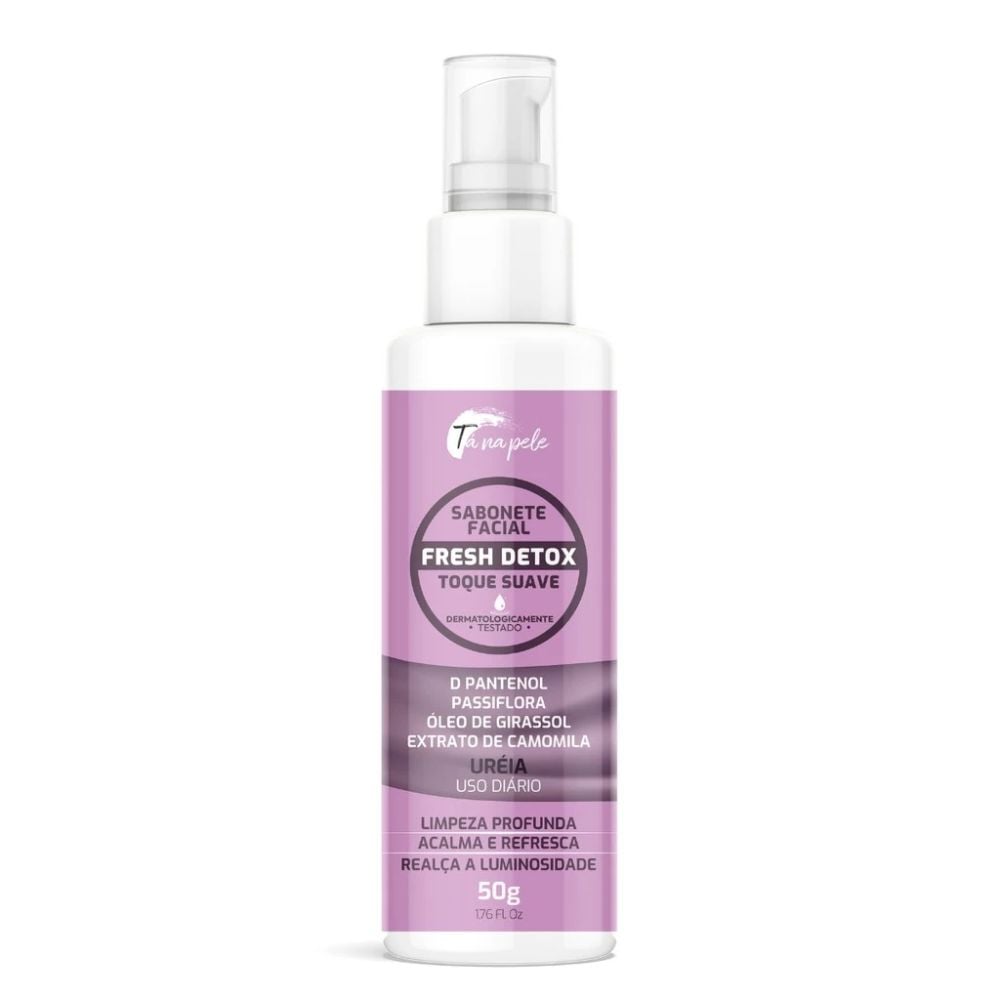 Sabonete Facial Tá na Pele Toque Suave Fresh Detox 50 g
