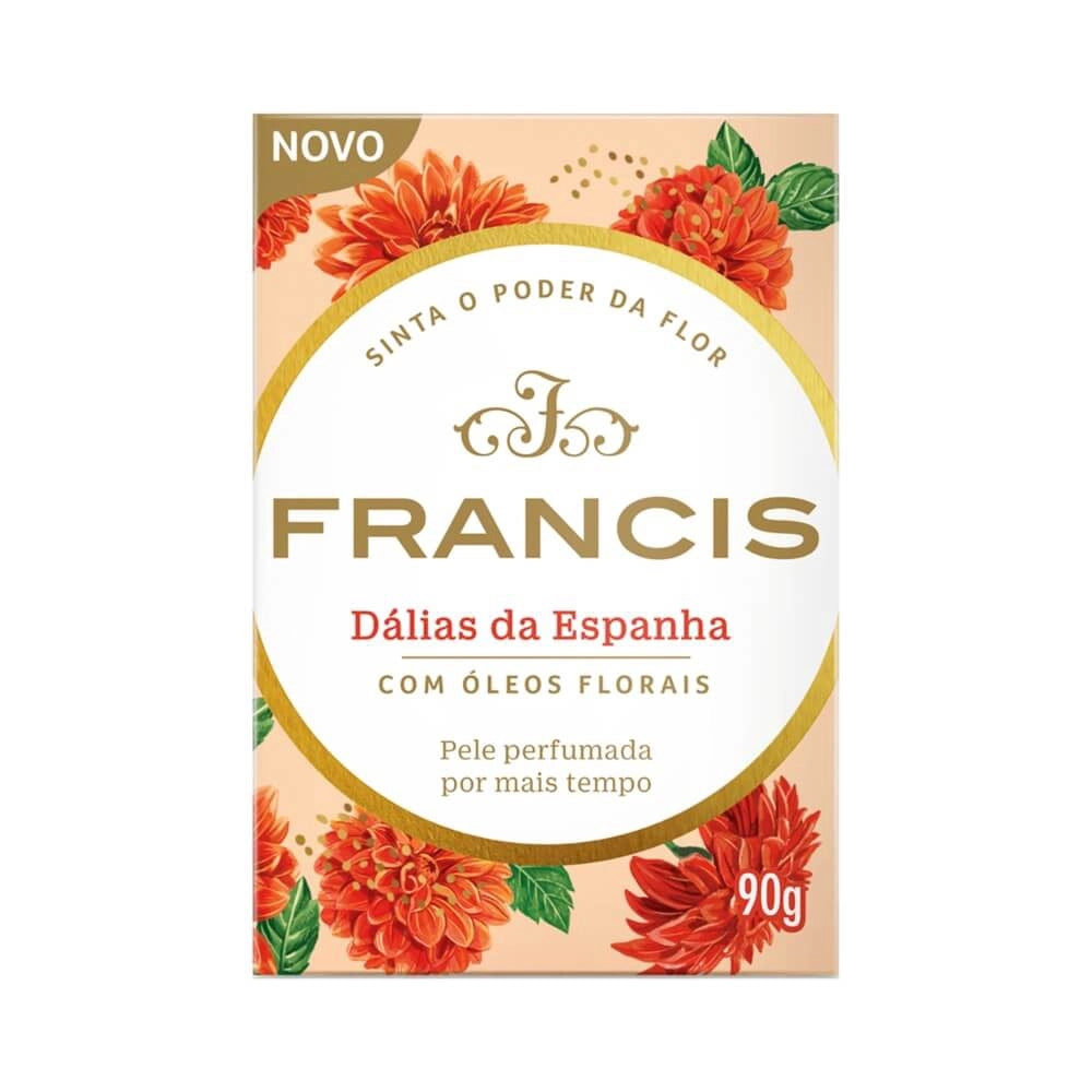 Sabonete Francis Clássico Laranja, Verbena e Bergamota 90 g