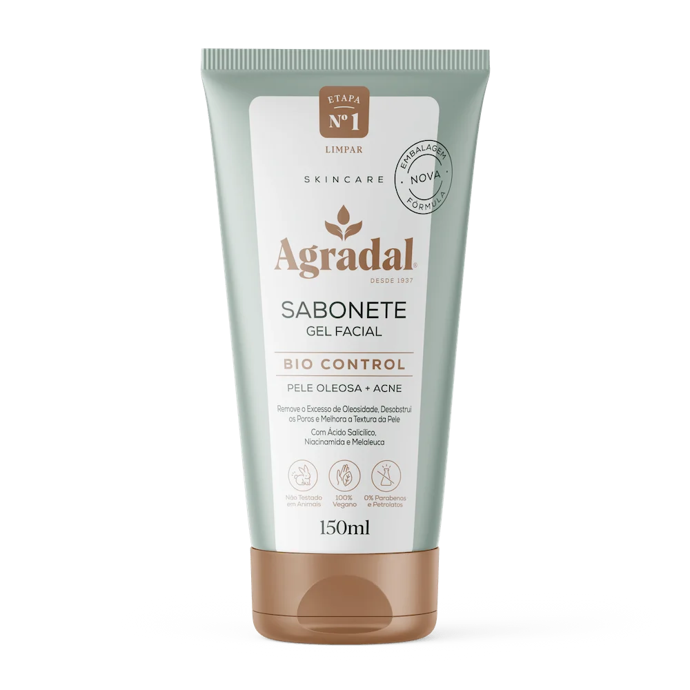 Sabonete Gel Facial Agradal Bio Control 150ml