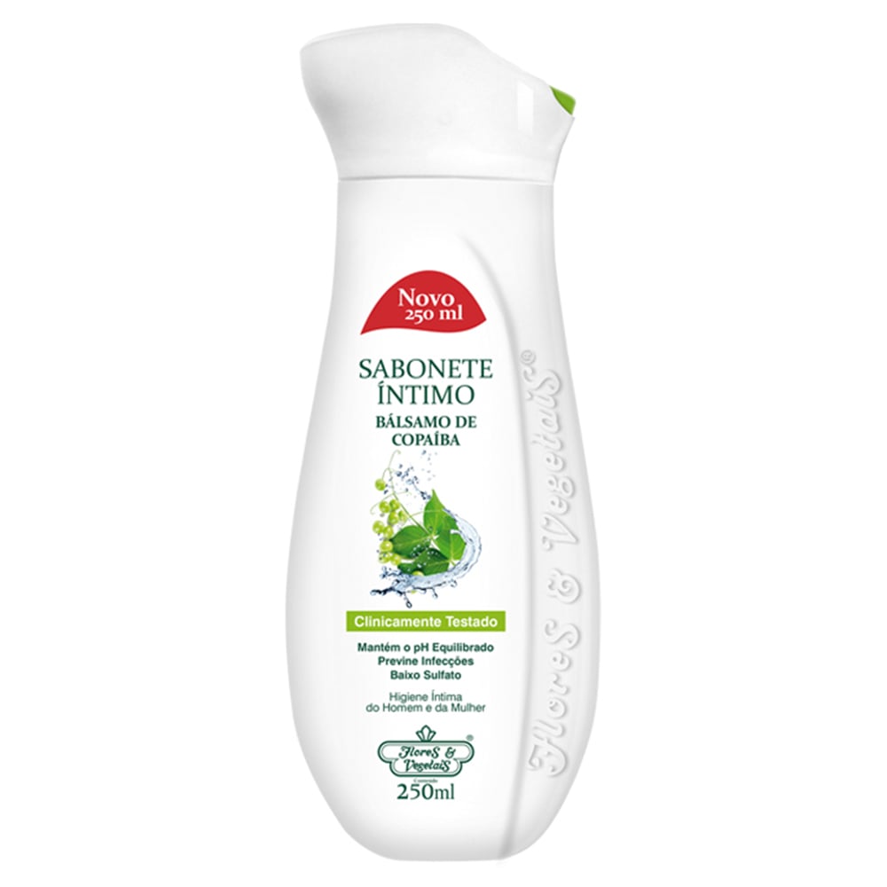 Sabonete Íntimo Flores & Vegetais Bálsamo de Copaíba 250 ml
