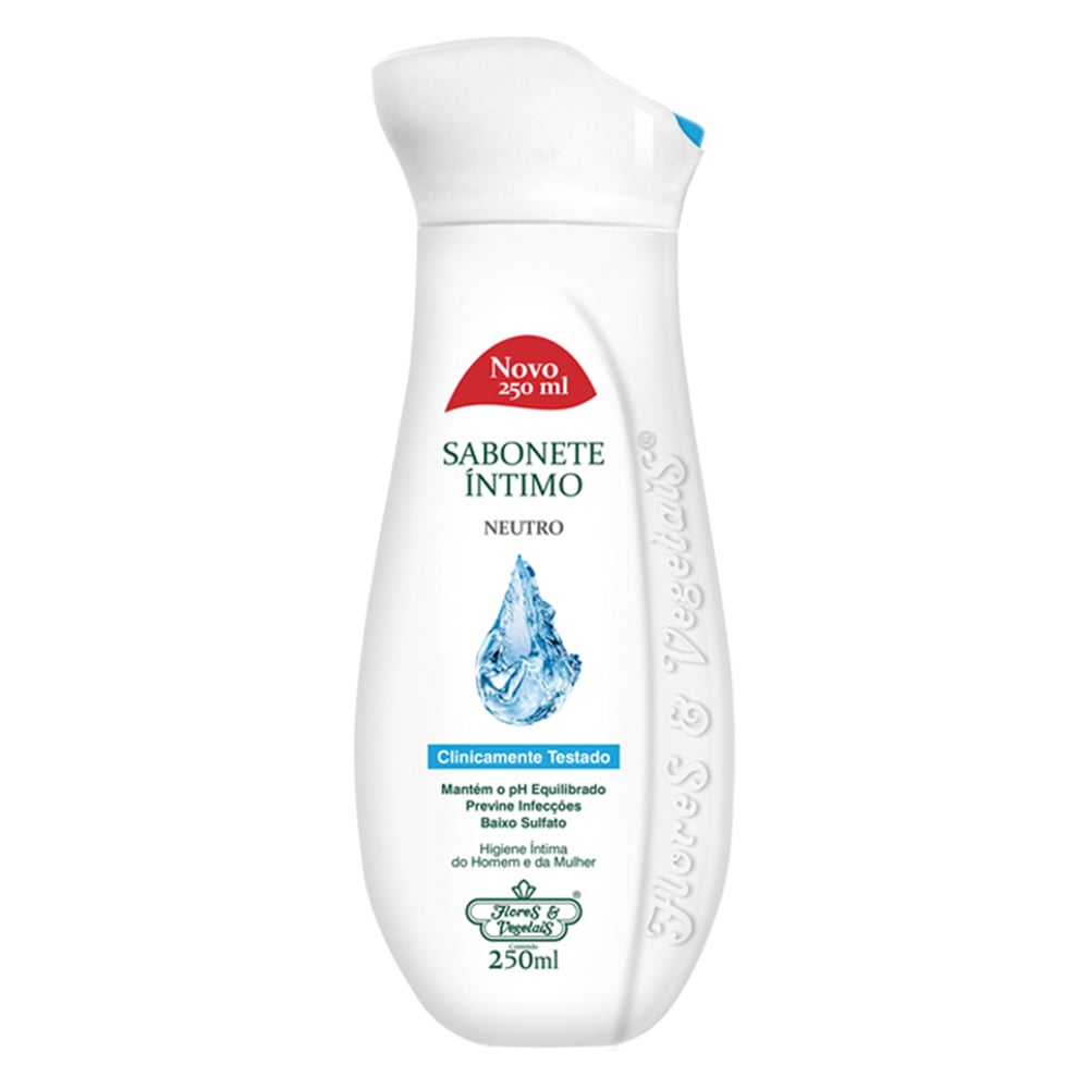 Sabonete Íntimo Flores & Vegetais Neutro 250 ml