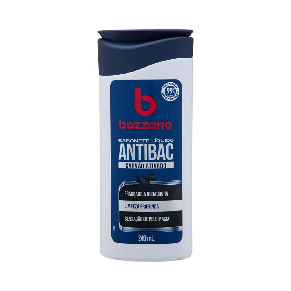 Sabonete Líquido Bozzano Carvão Ativo 240 ml