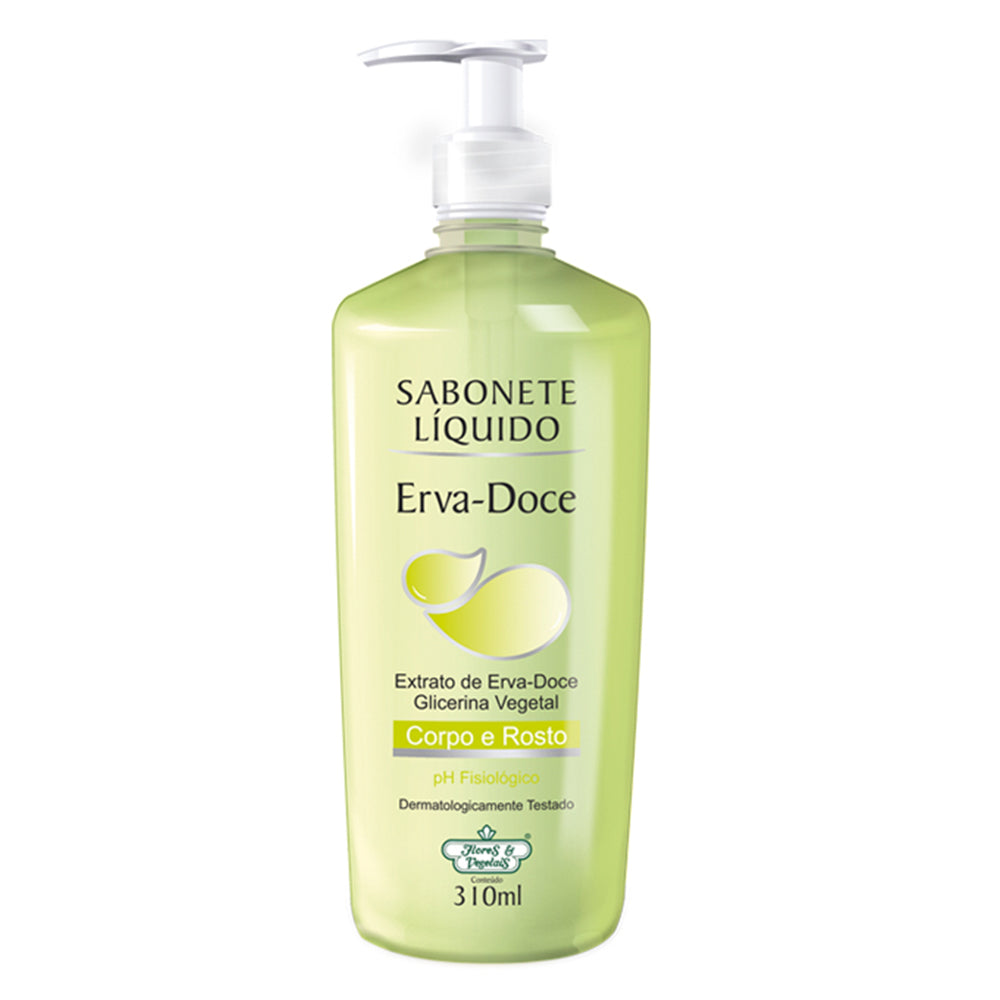 Sabonete Líquido Flores & Vegetais Erva-Doce 310 ml