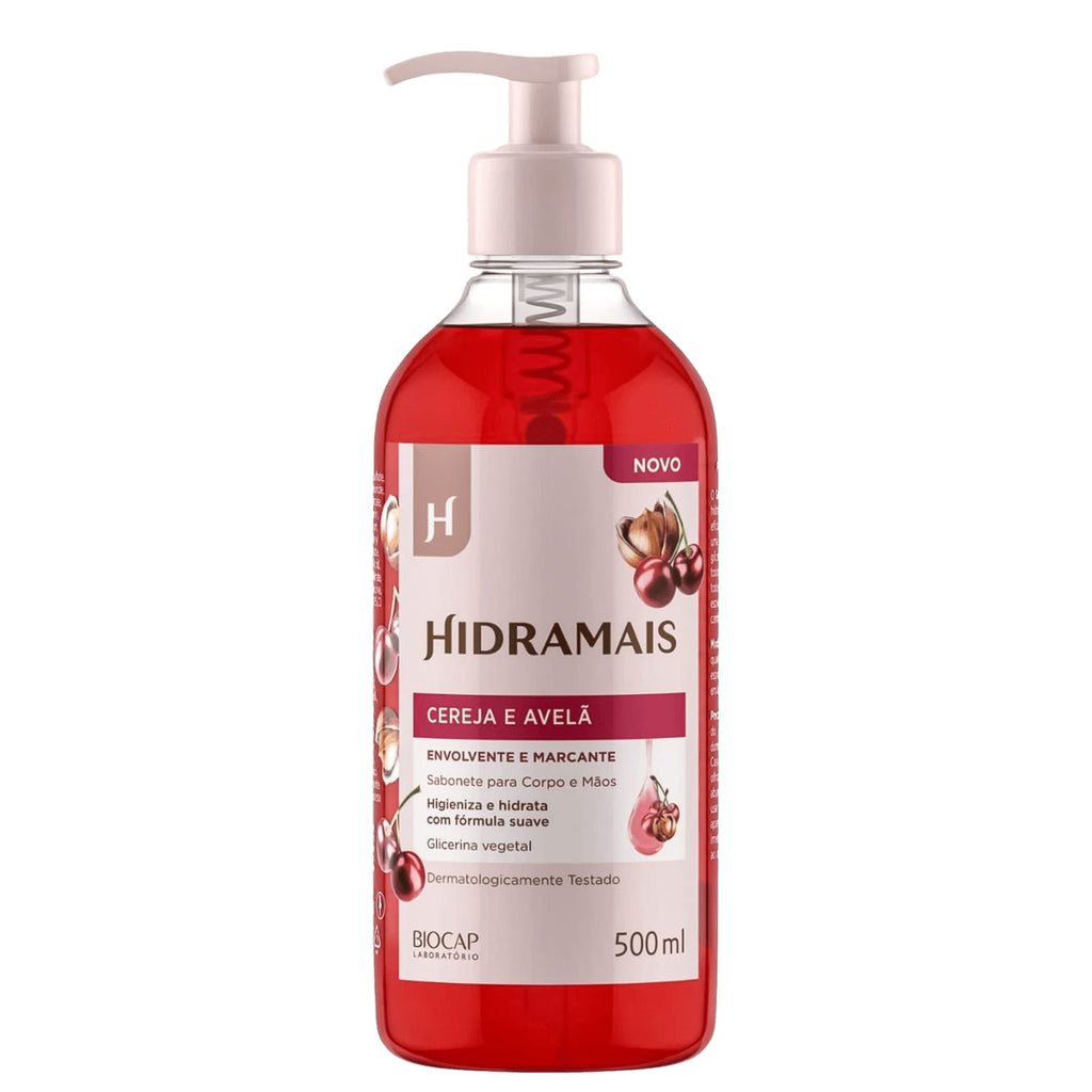Sabonete Líquido Hidramais Cereja e Avelã 500 ml
