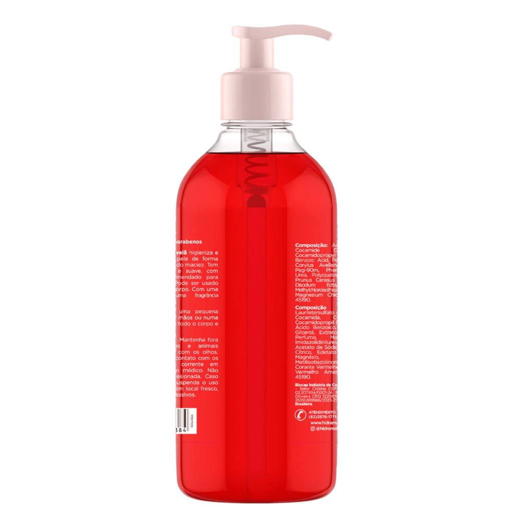 Sabonete Líquido Hidramais Cereja e Avelã 500 ml