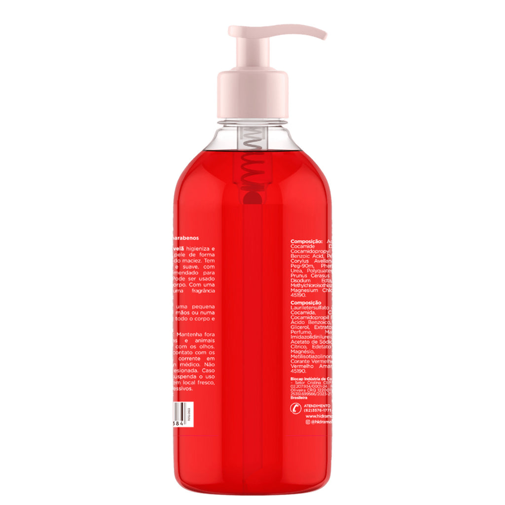 Sabonete Líquido Hidramais Cereja e Avelã 500 ml