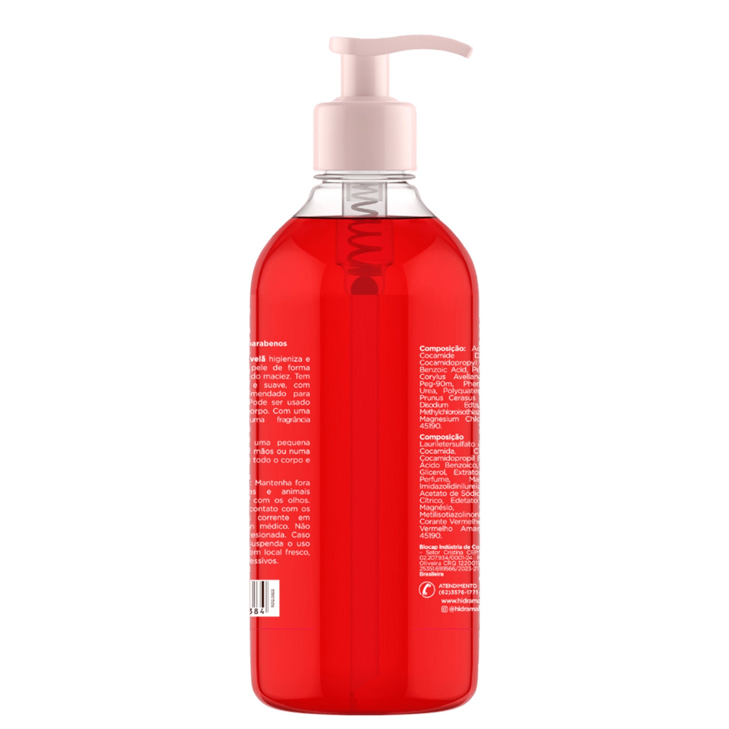 Sabonete Líquido Hidramais Cereja e Avelã 500 ml
