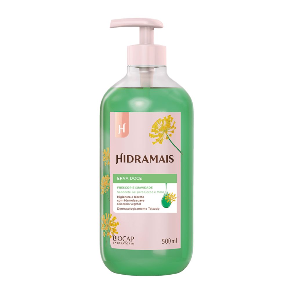 Sabonete Líquido Hidramais Erva-Doce 500 ml