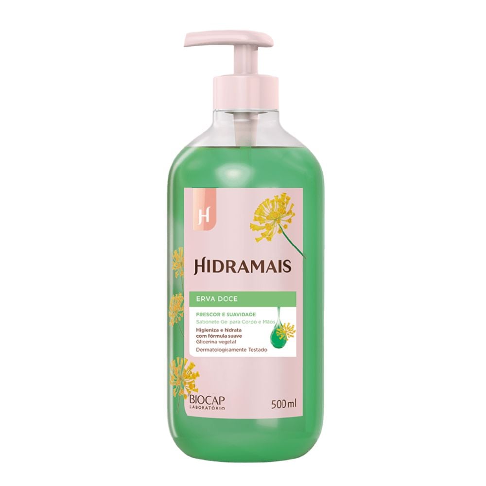 Sabonete Líquido Hidramais Erva-Doce 500 ml