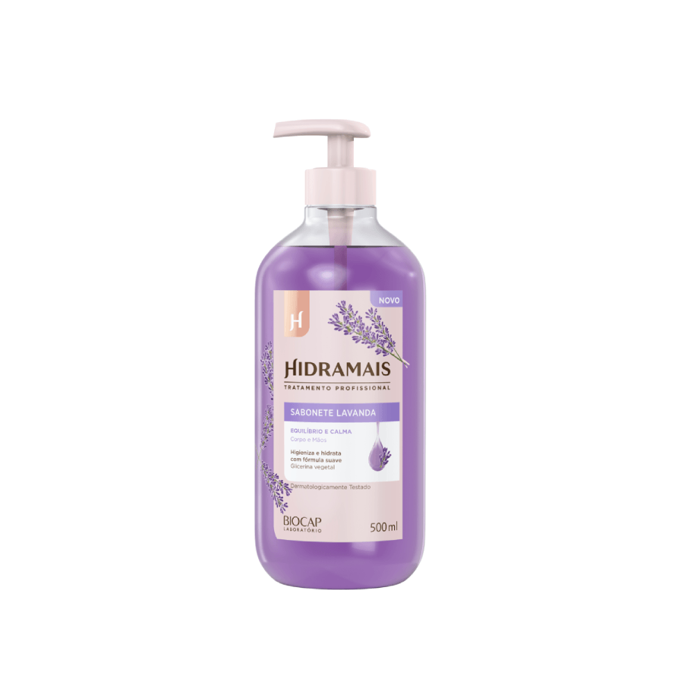 Sabonete Líquido Hidramais Lavanda 500 ml