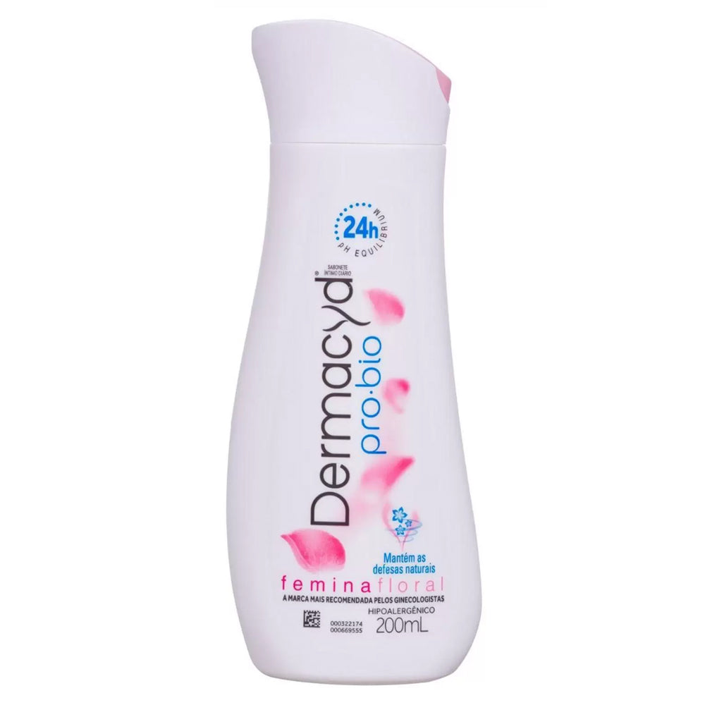 Sabonete Líquido Íntimo Dermacyd Femina Floral 200 ml