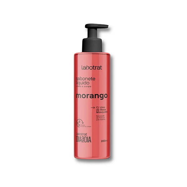 Sabonete Líquido Labotrat Dia a Dia Morango 190 ml