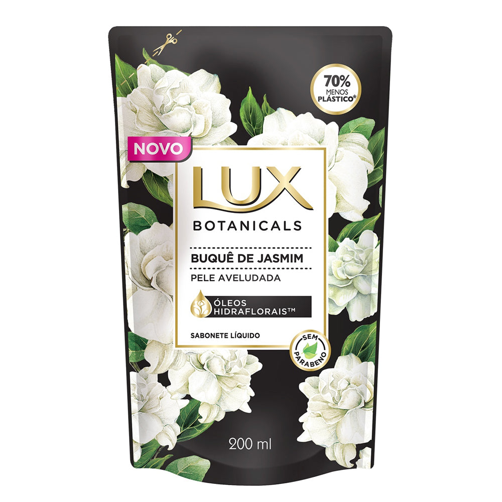 Sabonete Líquido Lux Buquê de Jasmim Refil 200 ml