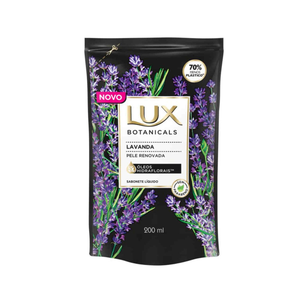 Sabonete Líquido Lux Lavanda Refil 200 ml