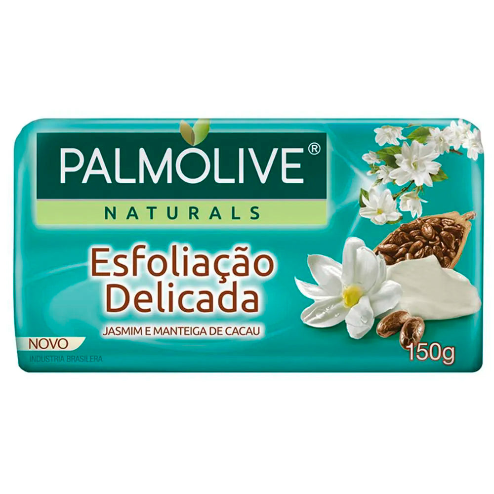Sabonete Palmolive Naturals Esfoliação Delicada Jasmim 150g