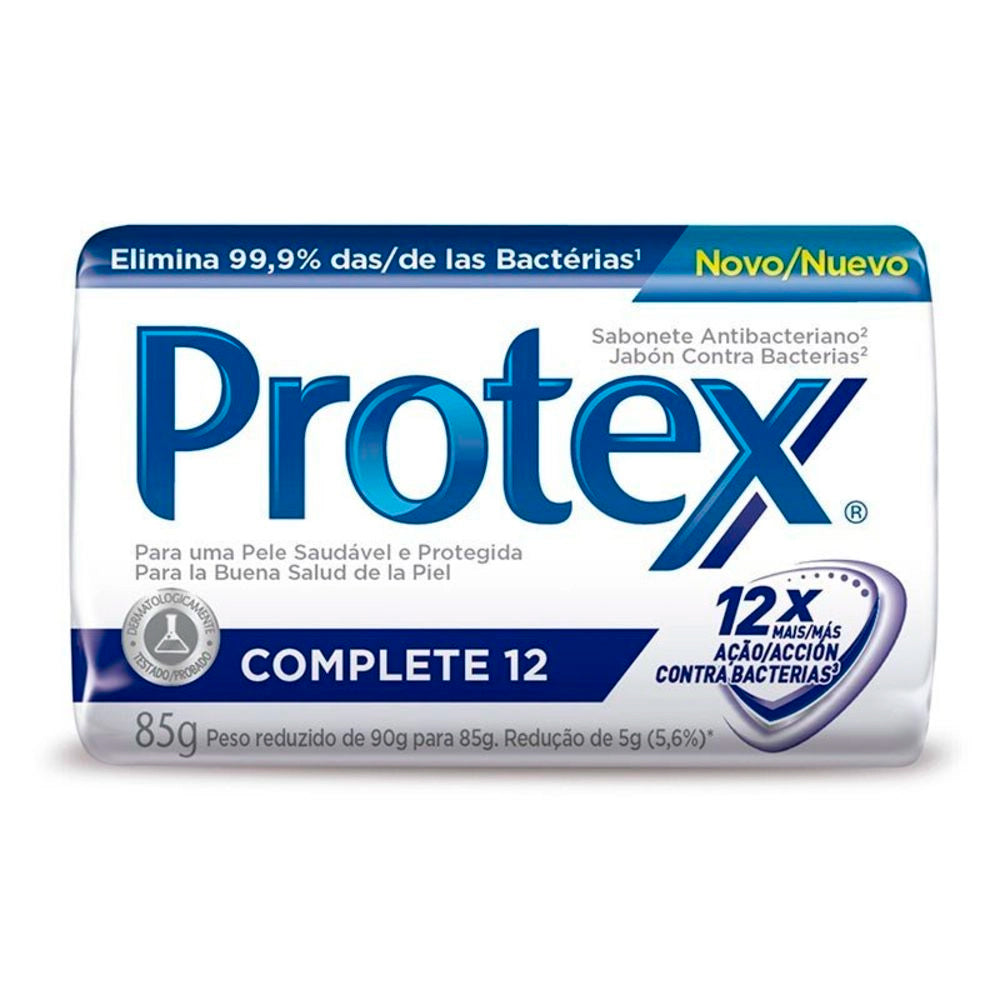 Sabonete Protex Antibacteriano Complete 12 85 g