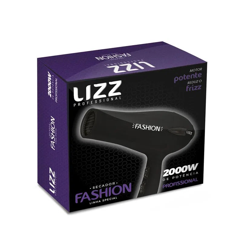 Secador Lizz Professional Tourmaline 2150 W 110 V Preto ST0004A