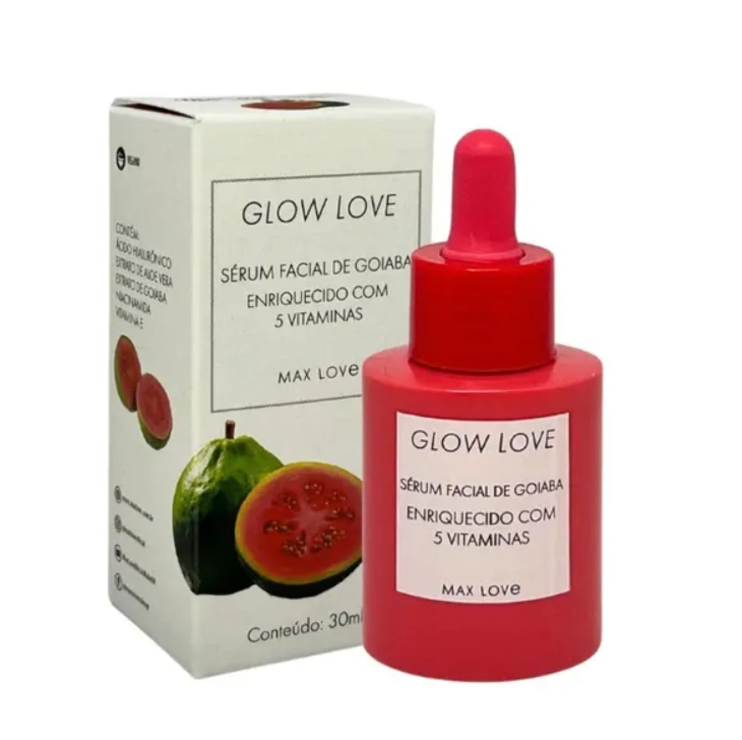 Sérum Glow Love Max Love Goiaba 30 ml