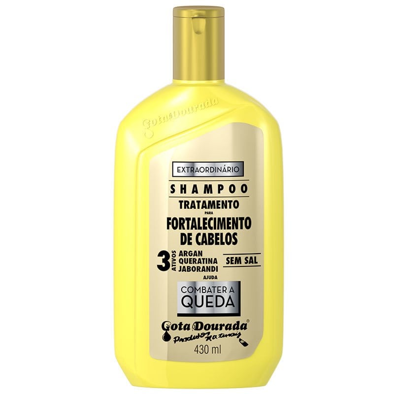 Shampoo Gota Dourada Fortalecimento Extraordinário 430ml