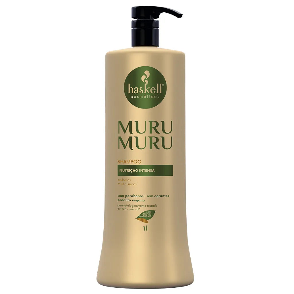 Shampoo Haskell MuruMuru Nutrição e Recuperação 1000ml