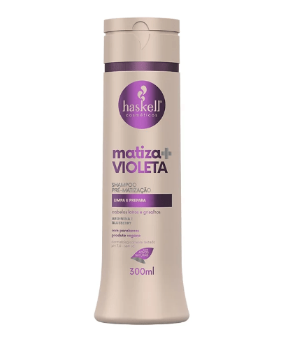 Shampoo Haskell Matiza Mais Violeta 300ml