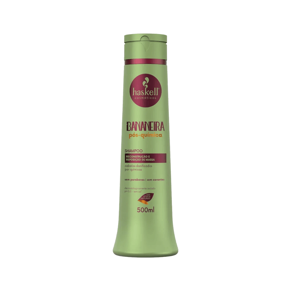 Shampoo Haskell Bananeira Pós-Química 500ml
