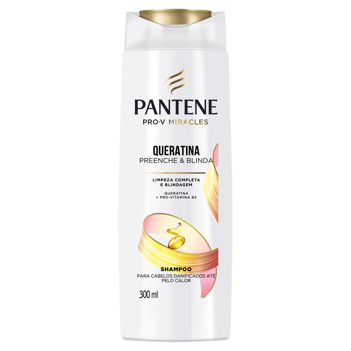 Shampoo Pantene Queratina 300ml