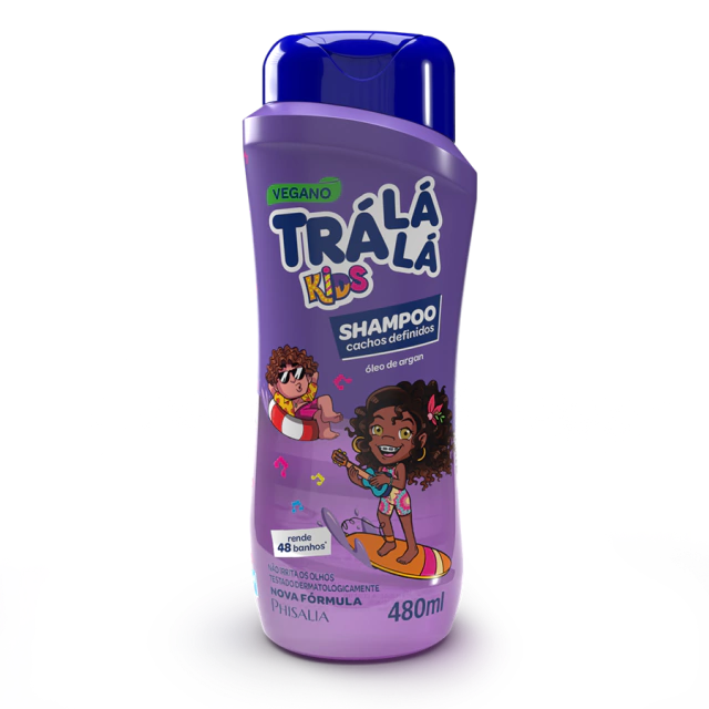Shampoo Trá Lá Lá Kids Crespos 480ml