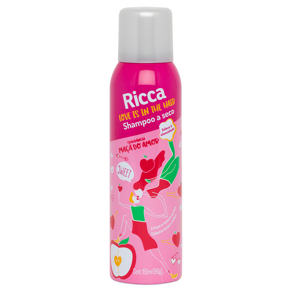 Shampoo a Seco Ricca Maçã do Amor Love Is in the Hair 150 ml