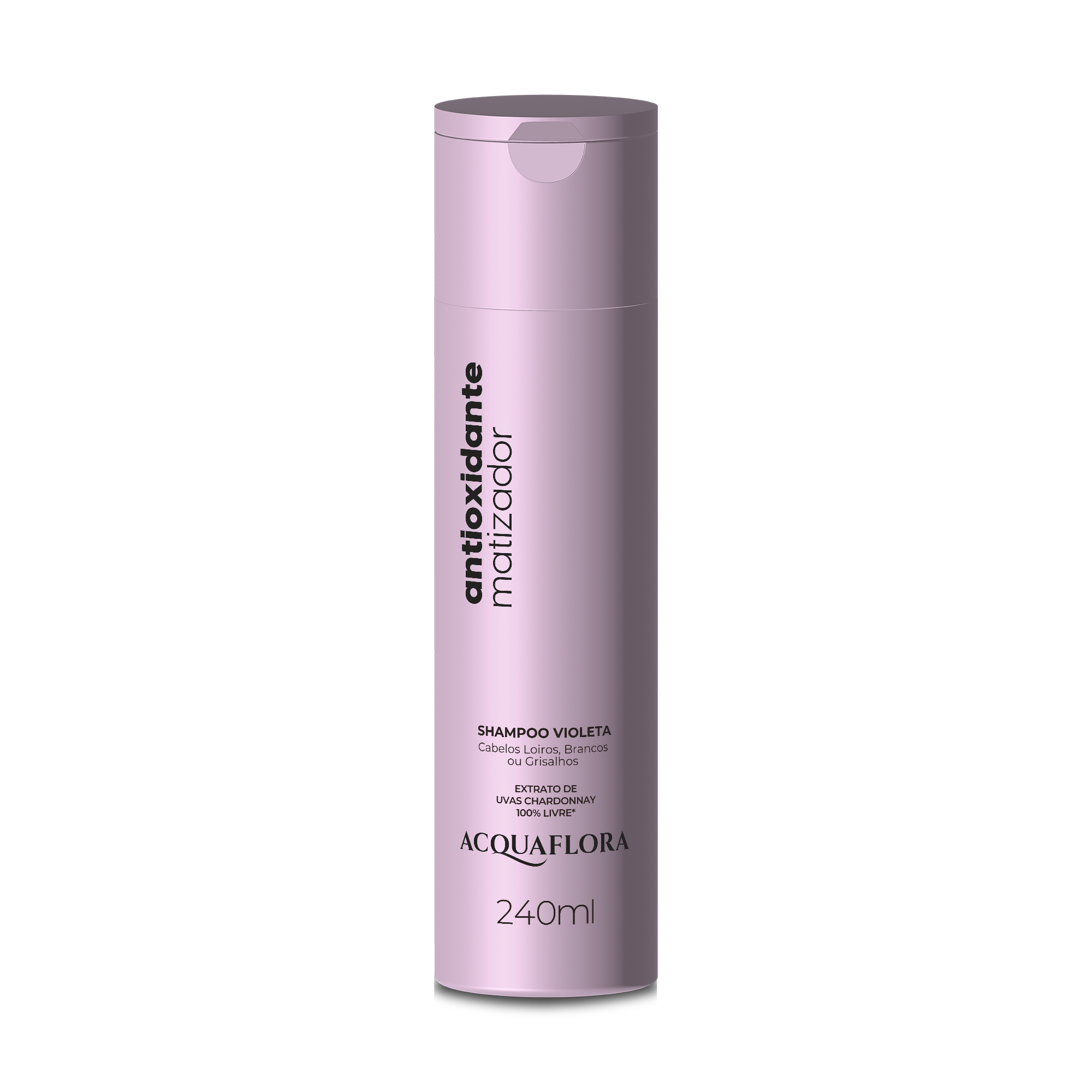 Shampoo Matizador Acquaflora Antioxidante Violeta 240ml