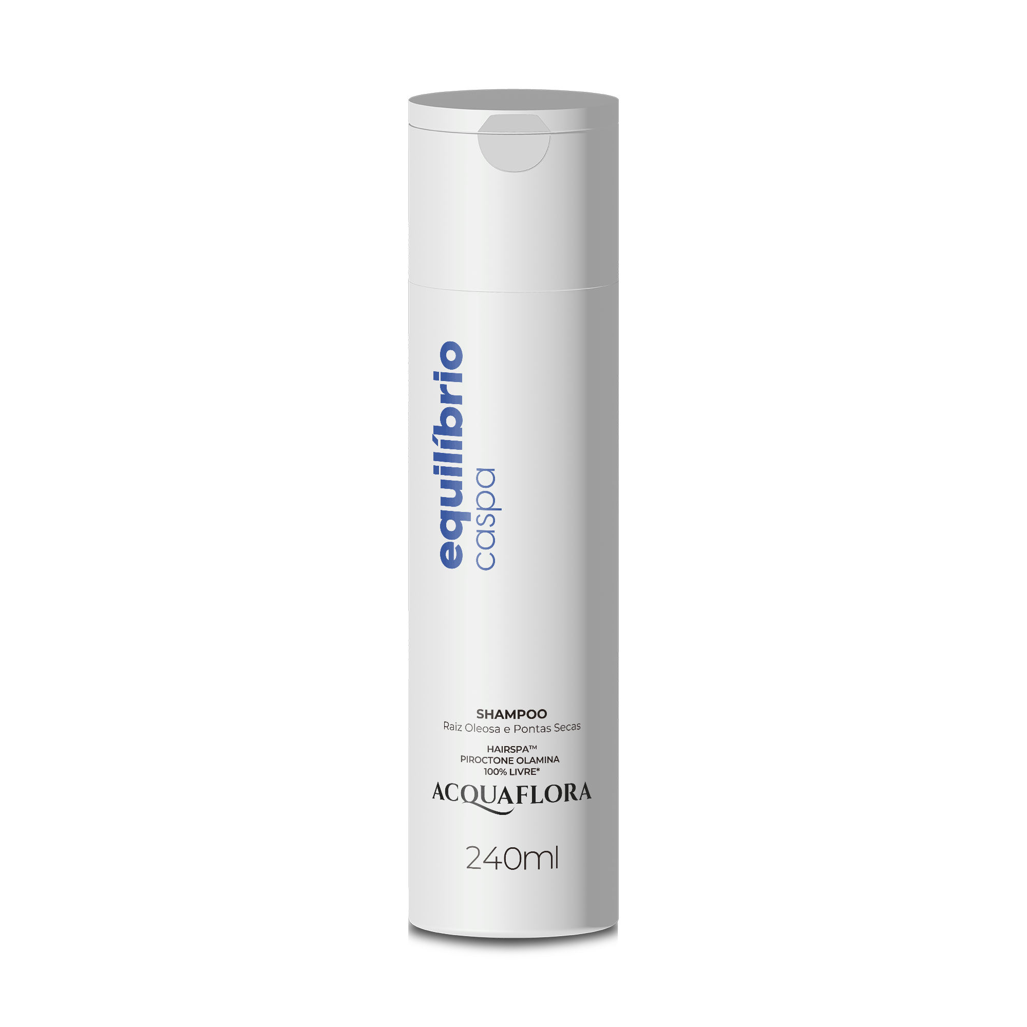 Shampoo Acquaflora Equilíbrio Caspa Raiz Oleosa e Pontas Secas 240ml