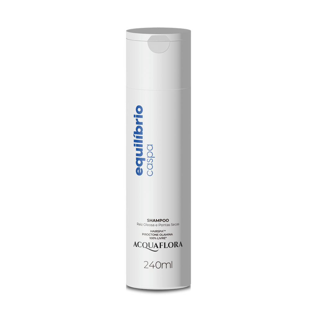 Shampoo Acquaflora Equilíbrio Caspa Raiz Oleosa e Pontas Secas 240ml