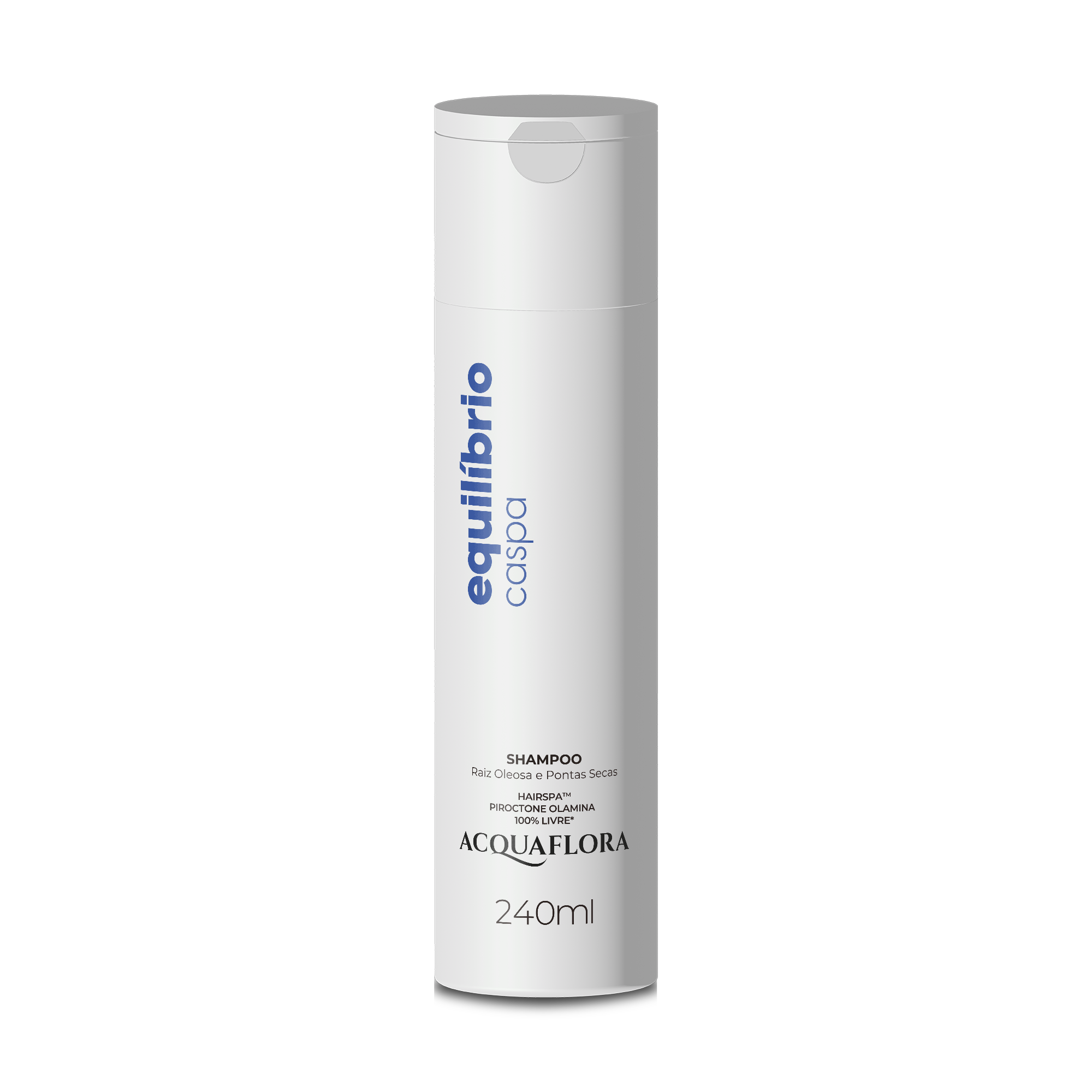 Shampoo Acquaflora Equilíbrio Caspa Raiz Oleosa e Pontas Secas 240ml