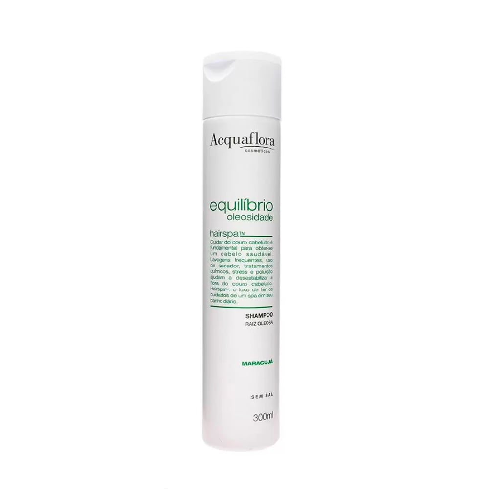 Shampoo Acquaflora Equilíbrio Oleosidade Raiz Oleosa 300ml