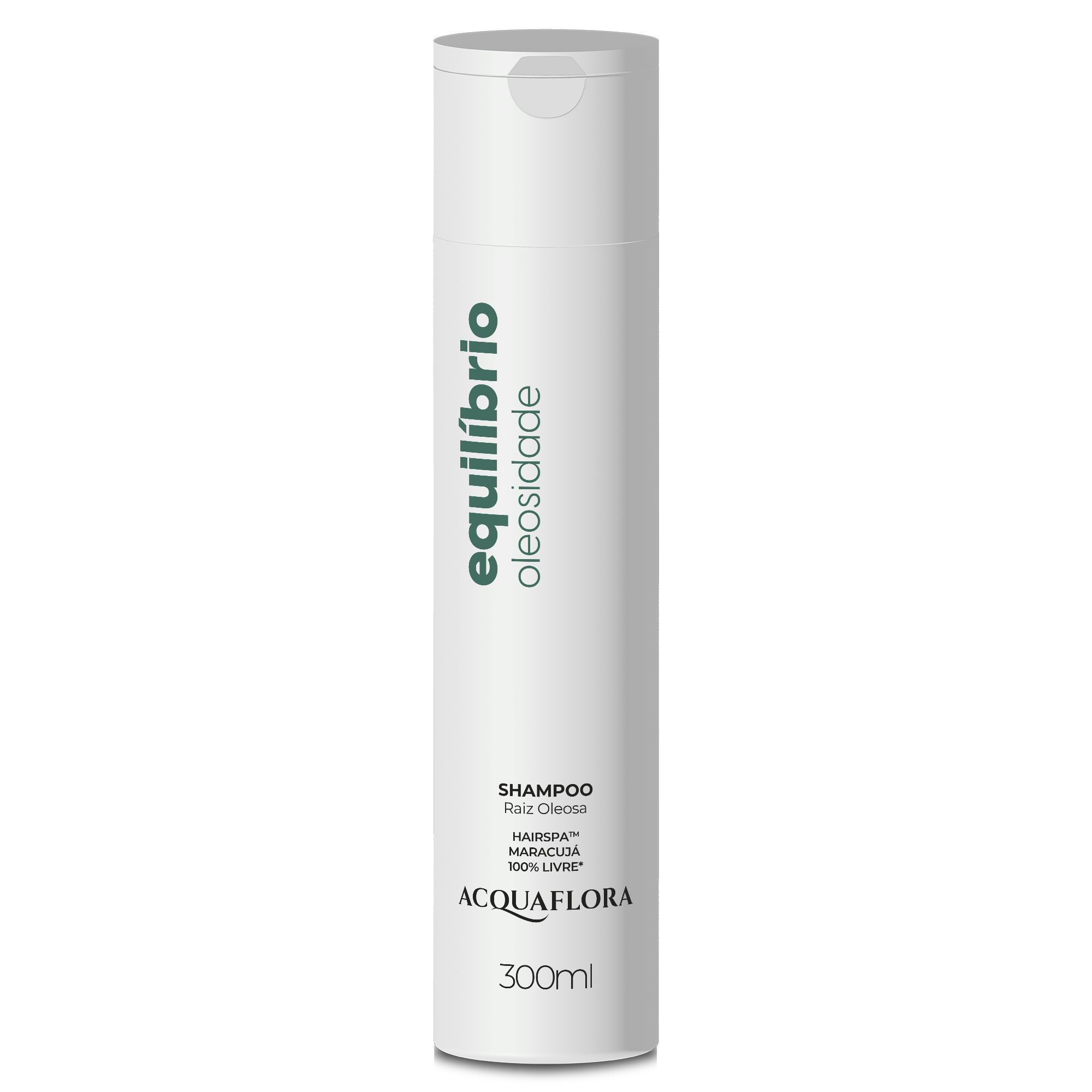 Shampoo Acquaflora Equilíbrio Oleosidade Raiz Oleosa e Pontas Secas 300ml