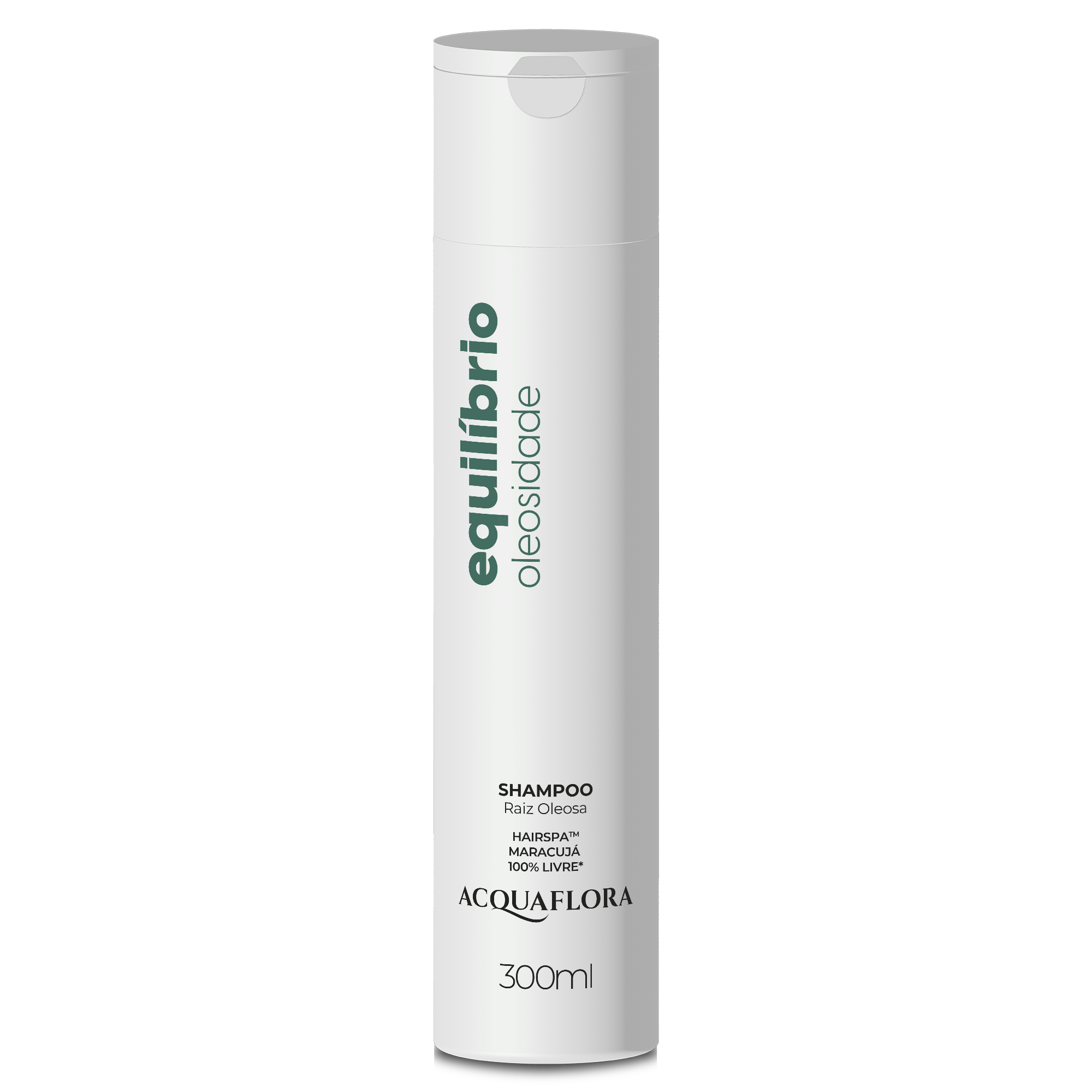 Shampoo Acquaflora Equilíbrio Oleosidade Raiz Oleosa e Pontas Secas 300ml