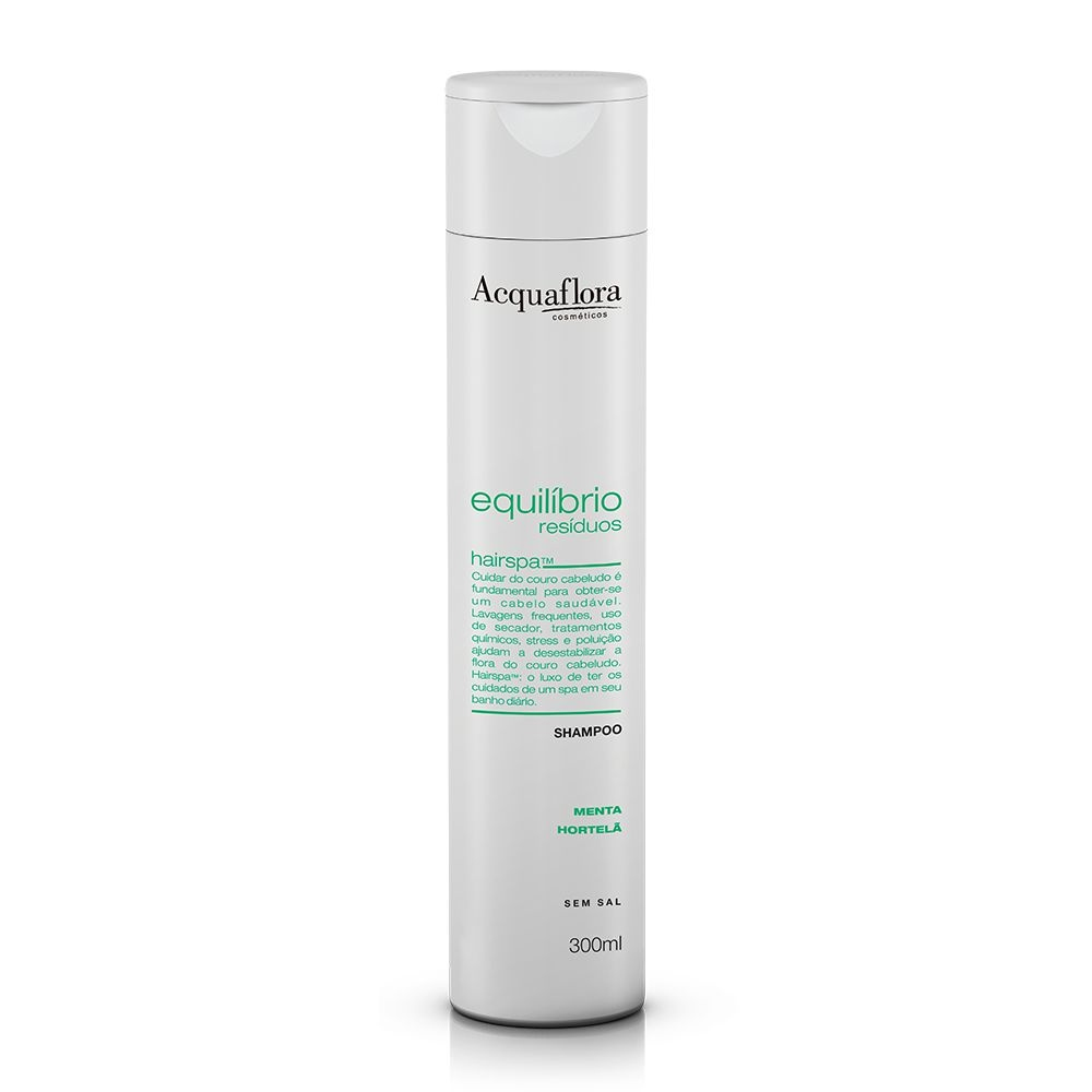 Shampoo Acquaflora Equilíbrio de Resíduos 300ml