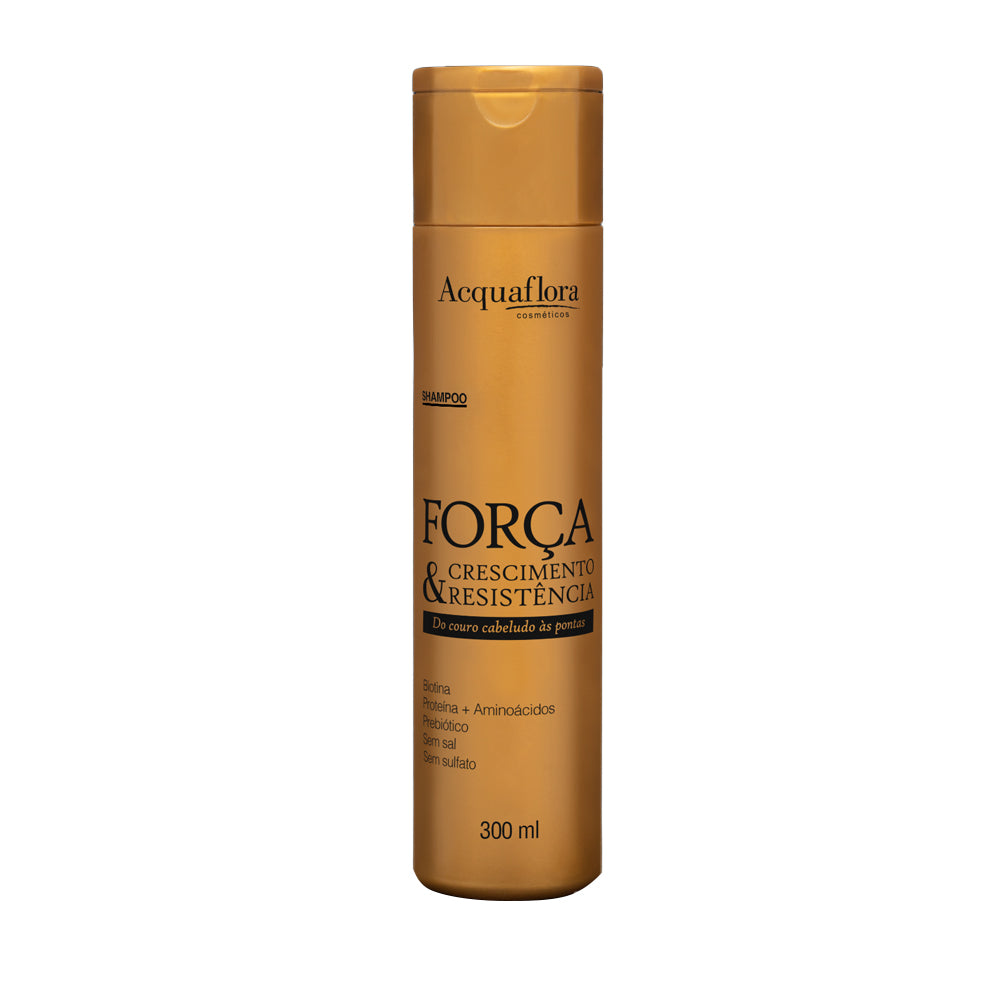 Shampoo Acquaflora Força Crescimento e Resistência 300ml