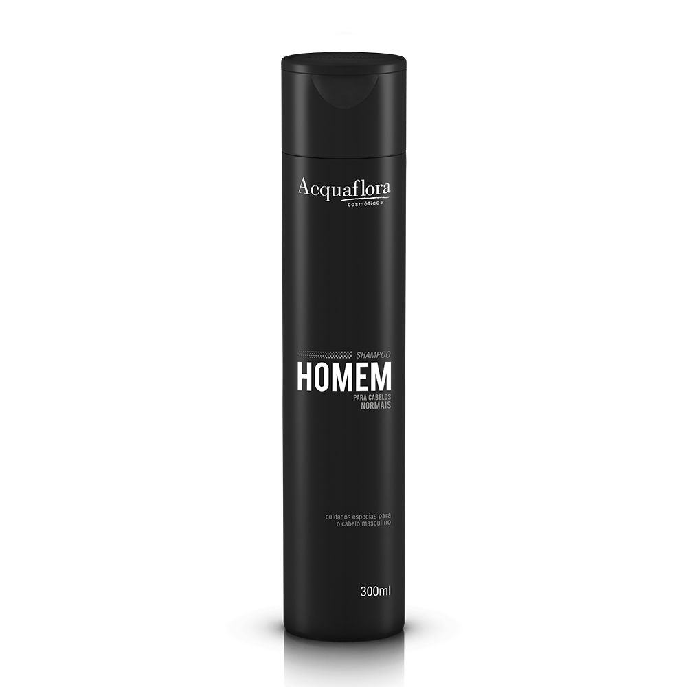 Shampoo Acquaflora Homem Cabelos Normais 300ml