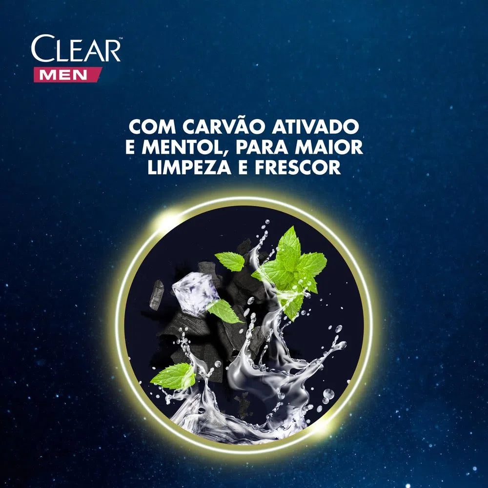 Shampoo Anticaspa Clear Men Limpeza Profunda 200ml
