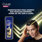 Shampoo Anticaspa Clear Men Limpeza Profunda 200ml