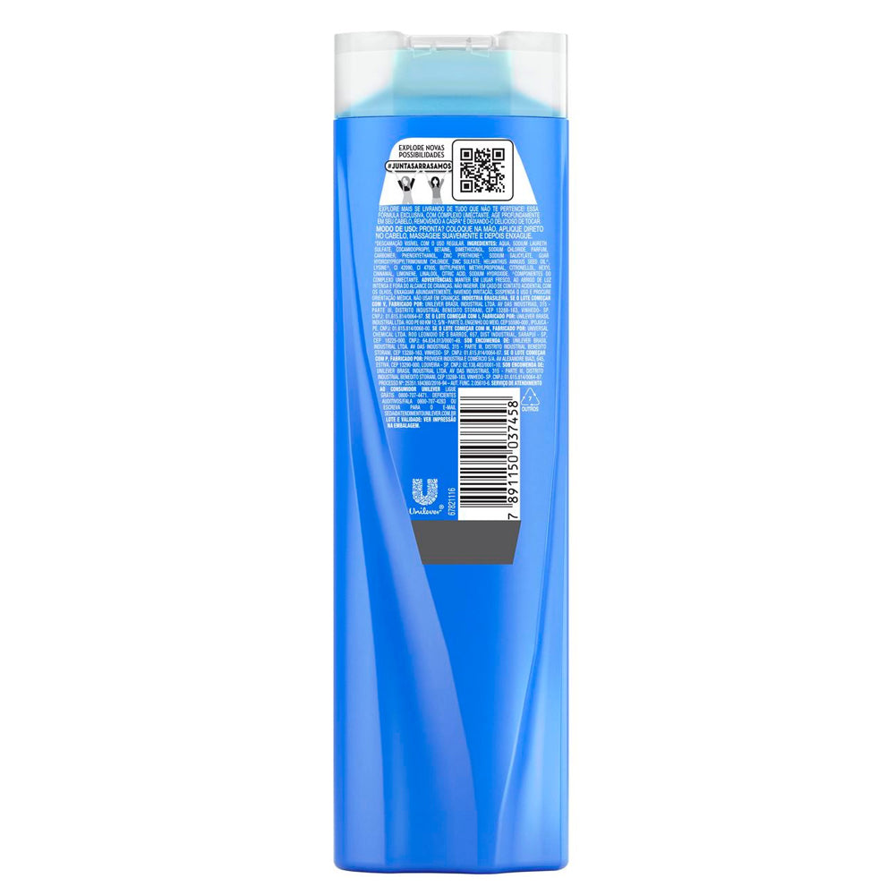 Shampoo Anticaspa Seda Hidratação Diária 325ml