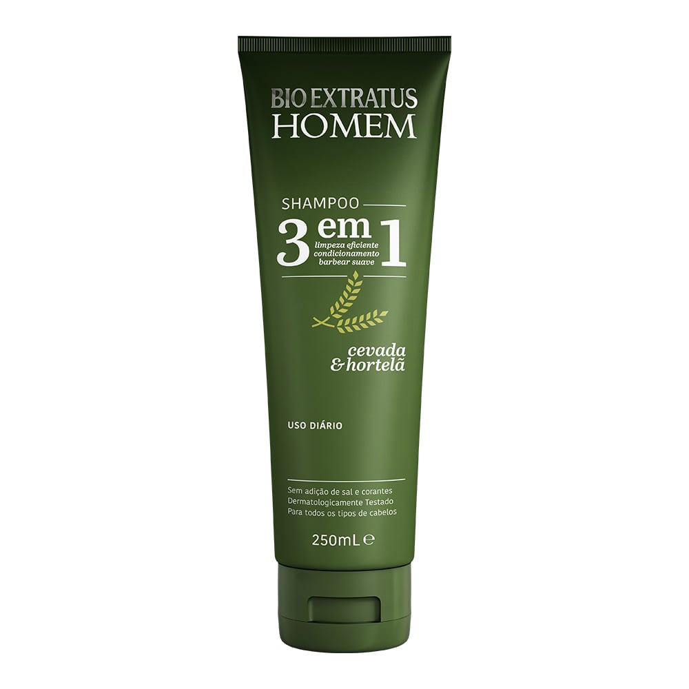 Shampoo Bio Extratus Homem 3 em 1 250ml