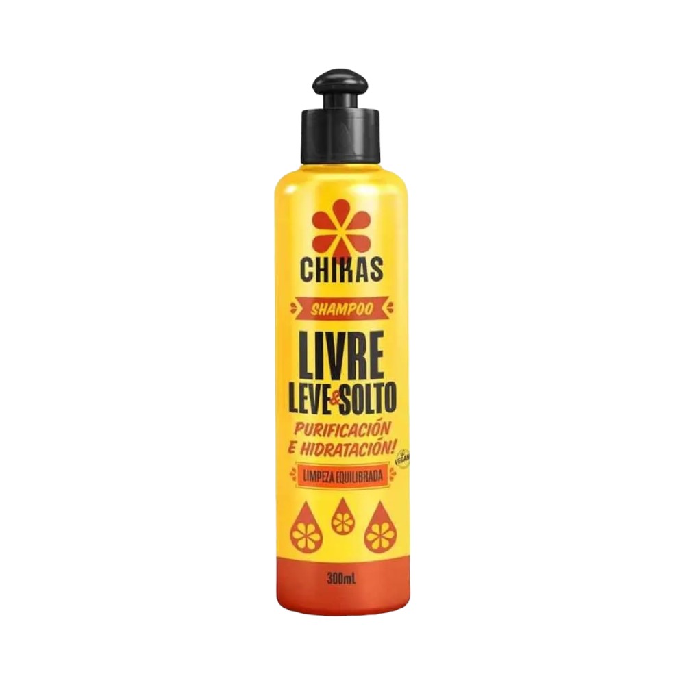 Shampoo Chikas Livre, Leve & Solto 300ml