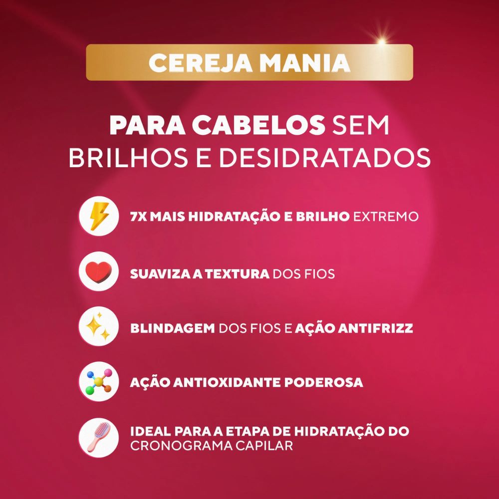 Shampoo DaBelle Cereja Mania 250ml